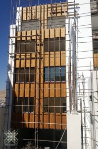 ترموود برای نمای ساختمان