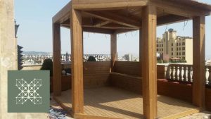 آلاچیق چوبی