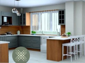 طراحی کابینت آشپزخانه